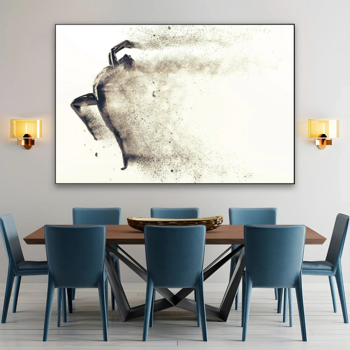 Quadro Stampa su Tela Danza nell’Oscurità - CupidoDesign