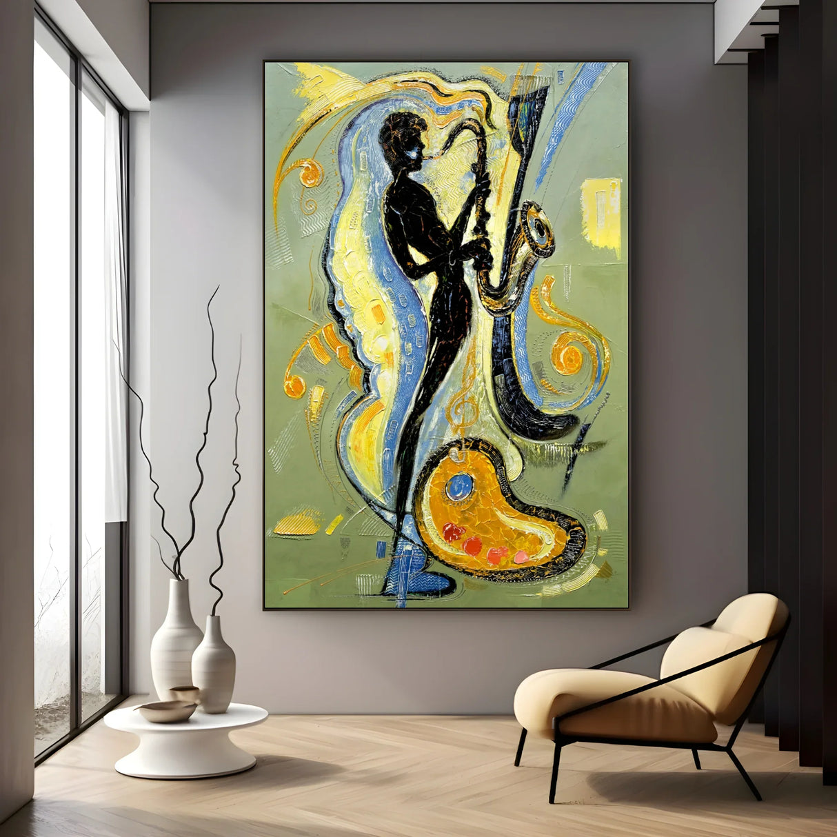 Quadro Stampa su Tela Dimensioni Armoniche - CupidoDesign