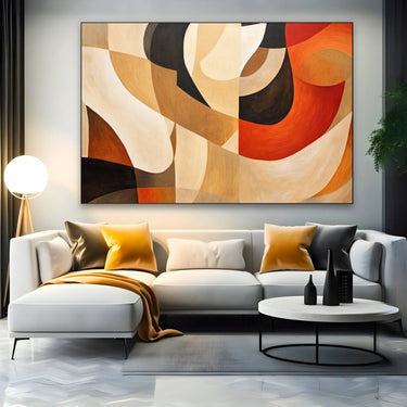 Quadro Stampa su Tela Dimensioni parallele - CupidoDesign