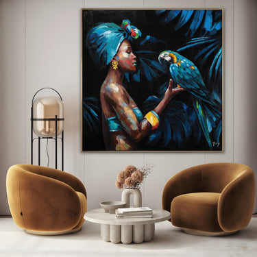 Quadro Stampa su Tela Discorsi Superiori - CupidoDesign