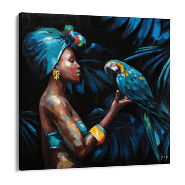 Quadro Stampa su Tela Discorsi Superiori - CupidoDesign