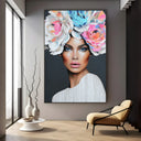 Quadro Stampa su Tela Diva Silenziosa - CupidoDesign