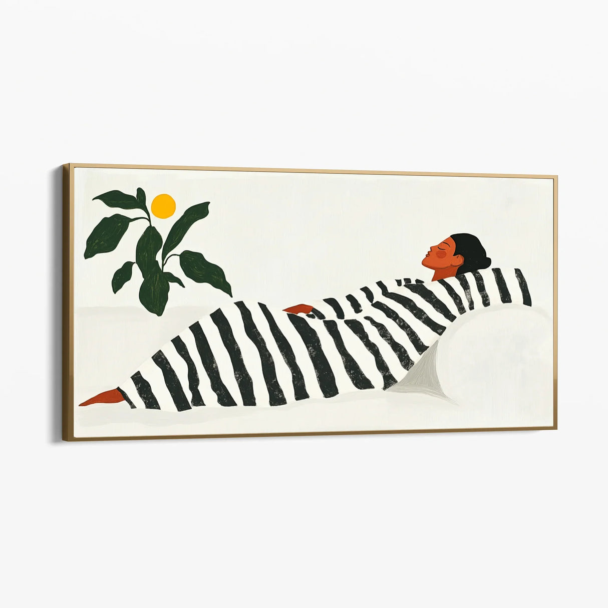 Quadro Stampa su Tela Dolce Riposo - CupidoDesign
