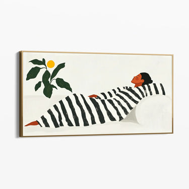 Quadro Stampa su Tela Dolce Riposo - CupidoDesign
