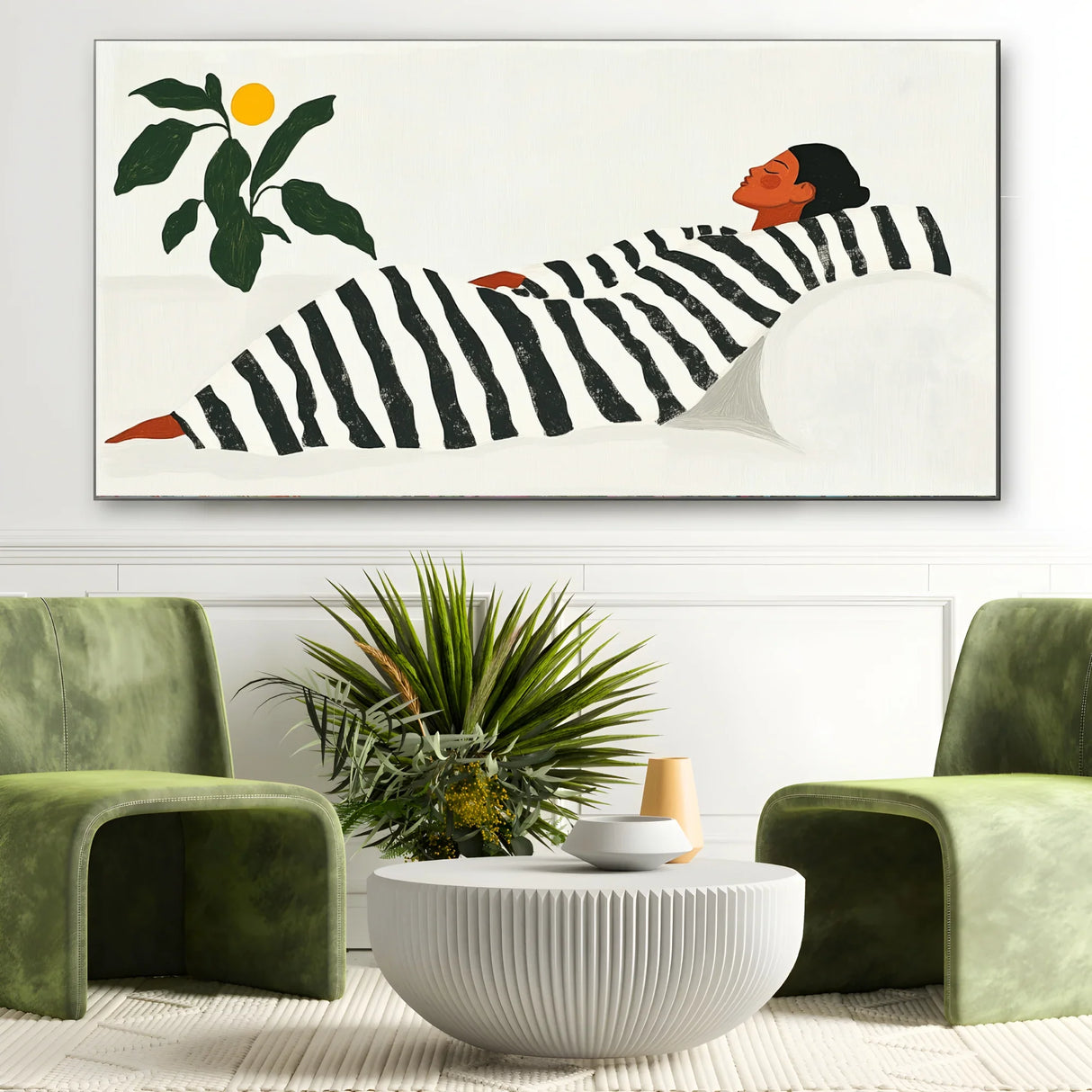 Quadro Stampa su Tela Dolce Riposo - CupidoDesign