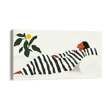 Quadro Stampa su Tela Dolce Riposo - CupidoDesign