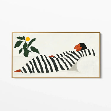 Quadro Stampa su Tela Dolce Riposo - CupidoDesign