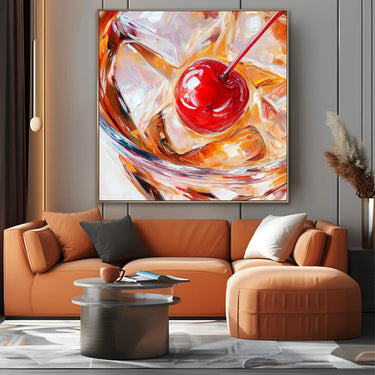 Quadro Stampa su Tela Dolce Tentazione - CupidoDesign