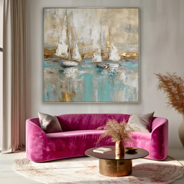 Quadro Stampa su Tela Dolce Pomeriggio - CupidoDesign