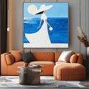 Quadro Stampa su Tela Donna Dea - CupidoDesign