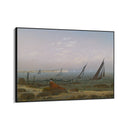 Quadro Stampa su Tela Donna sulla spiaggia di Ruegen, Caspar David Friedrich - CupidoDesign