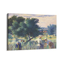 Quadro Stampa su Tela Donne che legano la vite, Henri Edmond Cross - CupidoDesign