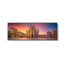 Quadro Stampa su Tela Duomo al Tramonto, Milano - CupidoDesign