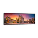 Quadro Stampa su Tela Duomo al Tramonto, Milano - CupidoDesign
