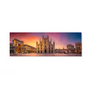 Quadro Stampa su Tela Duomo al Tramonto, Milano - CupidoDesign