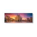 Quadro Stampa su Tela Duomo al Tramonto, Milano - CupidoDesign