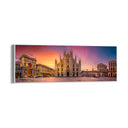 Quadro Stampa su Tela Duomo al Tramonto, Milano - CupidoDesign