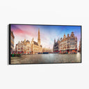 Quadro Stampa su Tela Echi d'Oro, Bruxelles - CupidoDesign