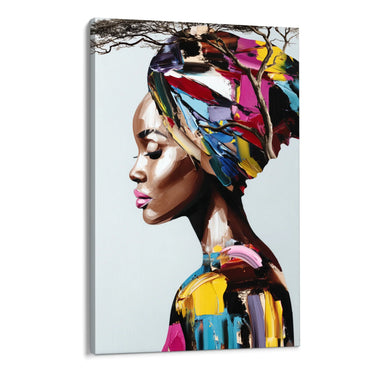 Quadro Stampa su Tela Eco Viola - CupidoDesign