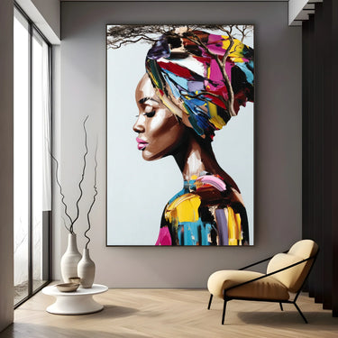 Quadro Stampa su Tela Eco Viola - CupidoDesign