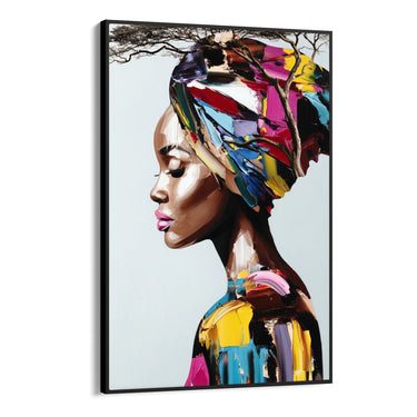 Quadro Stampa su Tela Eco Viola - CupidoDesign