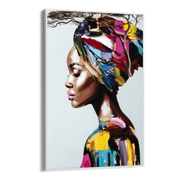 Quadro Stampa su Tela Eco Viola - CupidoDesign
