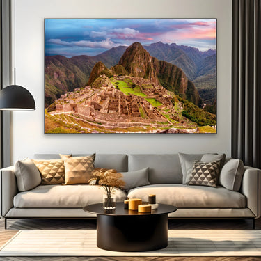 Quadro Stampa su Tela Eco delle Ande – Machu Picchu - CupidoDesign