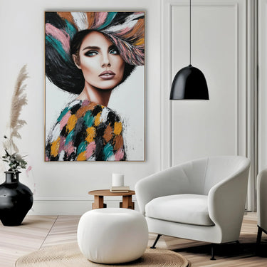 Quadro Stampa su Tela Eleganza Astratta - CupidoDesign