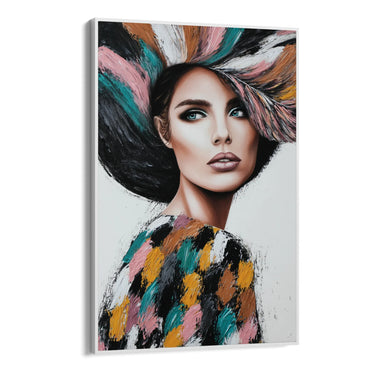 Quadro Stampa su Tela Eleganza Astratta - CupidoDesign