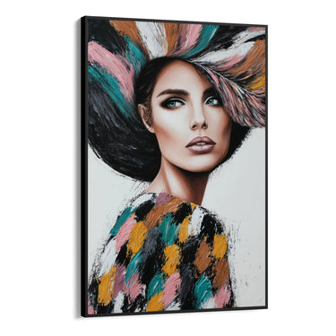 Quadro Stampa su Tela Eleganza Astratta - CupidoDesign