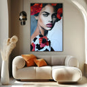 Quadro Stampa su Tela Eleganza Avvolta - CupidoDesign