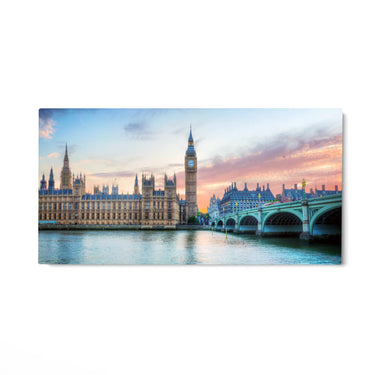Quadro Stampa su Tela Eleganza Britannica - CupidoDesign