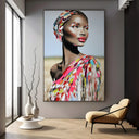 Quadro Stampa su Tela Eleganza Etnica - CupidoDesign