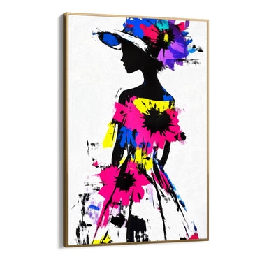 Quadro Stampa su Tela Eleganza Viva - CupidoDesign