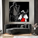 Quadro Stampa su Tela Eleganza in Bianco - CupidoDesign