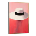 Quadro Stampa su Tela Eleganza Sotto il Cappello - CupidoDesign