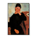 Quadro Stampa su Tela Elvira che Riposa, Amedeo Modigliani - CupidoDesign