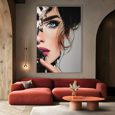 Quadro Stampa su Tela Emozione Nascosta - CupidoDesign