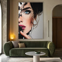 Quadro Stampa su Tela Emozione Nascosta - CupidoDesign