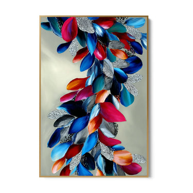 Quadro Stampa su Tela Energia Verticale - CupidoDesign