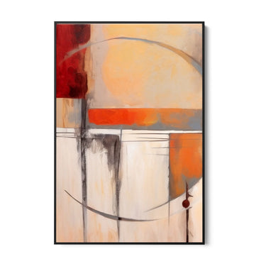 Quadro Stampa su Tela Equilibrio geometrico - CupidoDesign