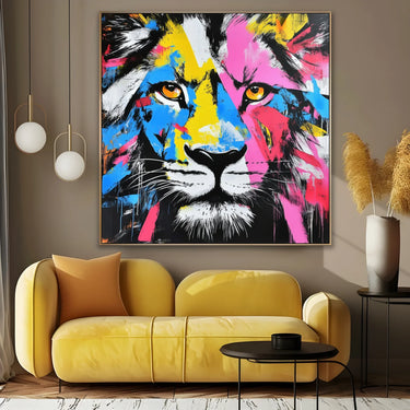 Quadro Stampa su Tela Esplosione Pop - CupidoDesign