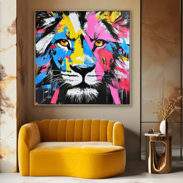 Quadro Stampa su Tela Esplosione Pop - CupidoDesign