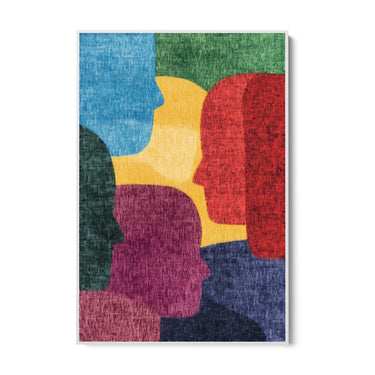 Quadro Stampa su Tela Esplosione Umana - CupidoDesign