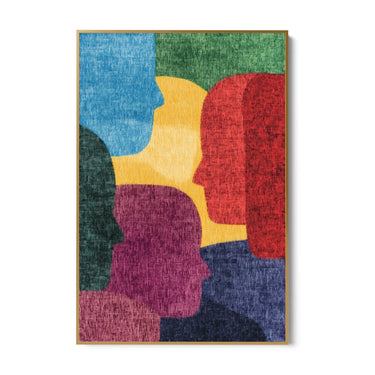 Quadro Stampa su Tela Esplosione Umana - CupidoDesign