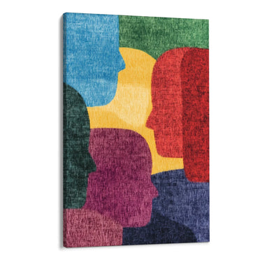 Quadro Stampa su Tela Esplosione Umana - CupidoDesign