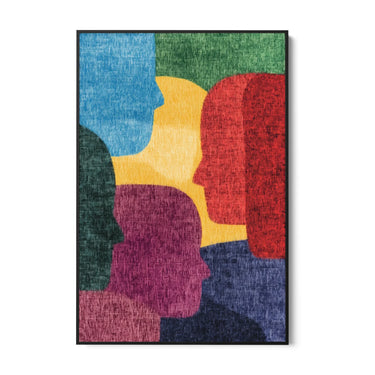 Quadro Stampa su Tela Esplosione Umana - CupidoDesign
