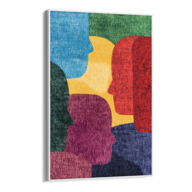 Quadro Stampa su Tela Esplosione Umana - CupidoDesign