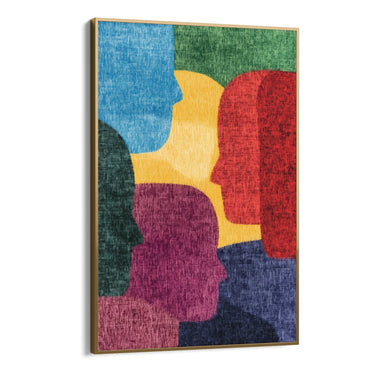 Quadro Stampa su Tela Esplosione Umana - CupidoDesign