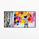 Quadro Stampa su Tela Esplosione Viva - CupidoDesign
